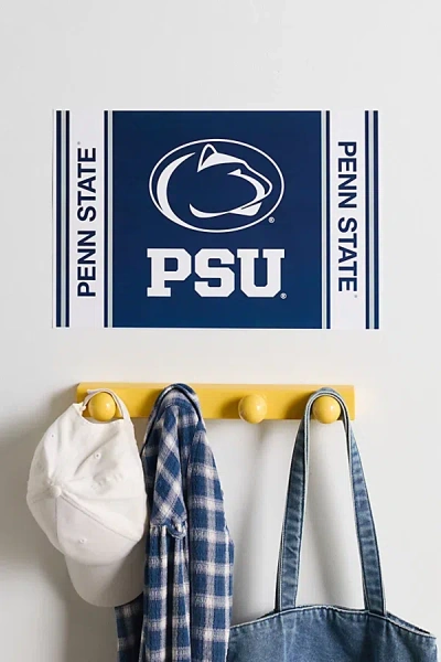 Urban Outfitters Penn State University Nittany Lions Poster At  In Blue
