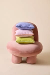Urban Outfitters Piped Velvet Throw Pillow In Lavender At  In Multi