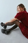 Urban Outfitters Sheer Polka Dot Tights In Black, Women's At  In Black