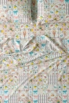 Urban Outfitters Porto Tile Patterned Sheet Set In Mint At