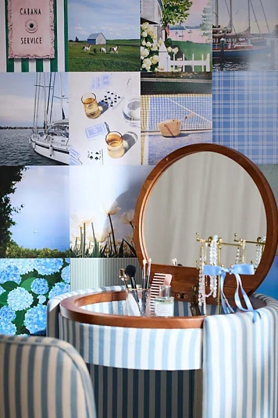 Urban Outfitters Preppy Collage Art Print Collage Kit At