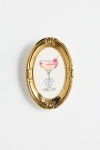 Urban Outfitters Preppy Icon Framed Ceramic Wall Hanging In Cocktail At  In Multi