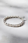 Urban Outfitters Prescott Rhinestone Tennis Bracelet In Silver, Women's At  In Metallic