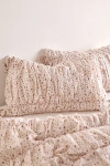 Urban Outfitters Printed Cinched Core Sham Set In Pink Ditsy Floral At