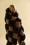Urban Outfitters Printed Marshmallow Cloud Fleece Throw Blanket In Gold At