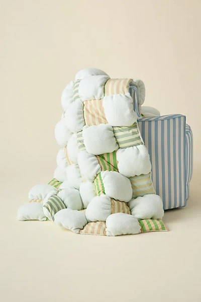Urban Outfitters Printed Marshmallow Cloud Fleece Throw Blanket In Green At  In Multi