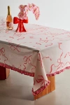 Urban Outfitters Printed Pattern Ruffle Edge Tablecloth In Pink Painted At  In Multi