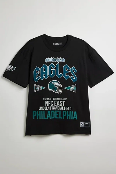 Urban Outfitters Pro Standard Philadelphia Eagles City Tour Tee In Black, Men's At