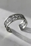 Urban Outfitters Protector Swirl Cuff Bracelet In Silver, Women's At  In Silver