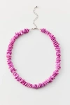 Urban Outfitters Puka Shell Necklace In Berry, Women's At  In Pink