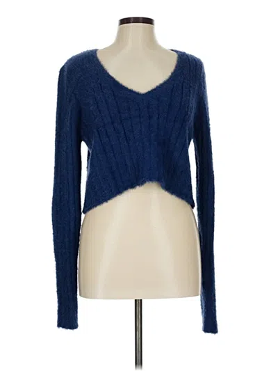Pre-owned Urban Outfitters Pullover Sweater In Blue
