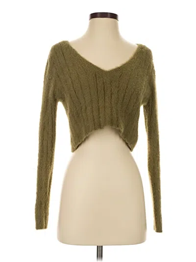 Pre-owned Urban Outfitters Pullover Sweater In Green