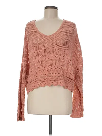 Pre-owned Urban Outfitters Pullover Sweater In Pink