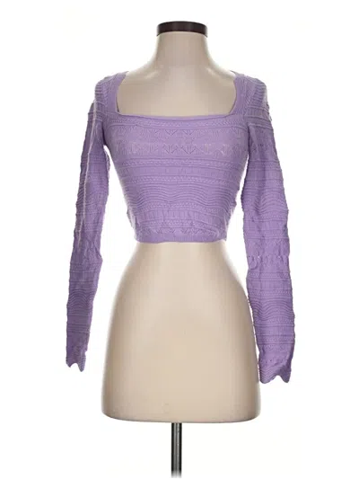 Pre-owned Urban Outfitters Pullover Sweater In Purple