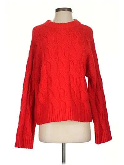 Pre-owned Urban Outfitters Pullover Sweater In Red