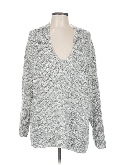 Pre-owned Urban Outfitters Pullover Sweater In Silver