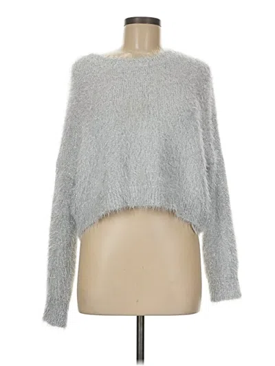 Pre-owned Urban Outfitters Pullover Sweater In Silver