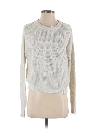 Pre-owned Urban Outfitters Pullover Sweater In White