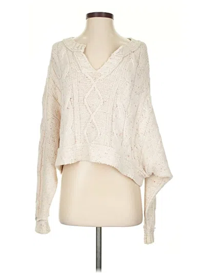 Pre-owned Urban Outfitters Pullover Sweater In White