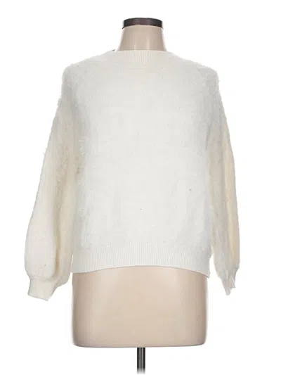 Pre-owned Urban Outfitters Pullover Sweater In White