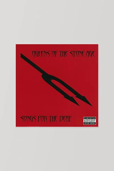 Urban Outfitters Queens Of The Stone Age - Songs For The Deaf Lp In Black At