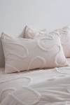 Urban Outfitters Quinn Wiggle Tufted Sham Set In Pink At