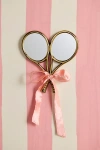 Urban Outfitters Racquet Bestie Bow Mirror In Gold At