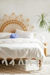 Urban Outfitters Rattan Sun Wall Hanging Headboard In Natural At