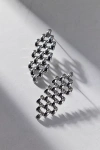 Urban Outfitters Ravenna Flat Link Post Earring In Silver, Women's At  In Metallic