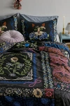 Urban Outfitters Raya Breezy Cotton Percale Duvet Cover In Blue At