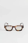 Urban Outfitters Reef Rectangle Sunglasses In Brown, Men's At  In Transparent