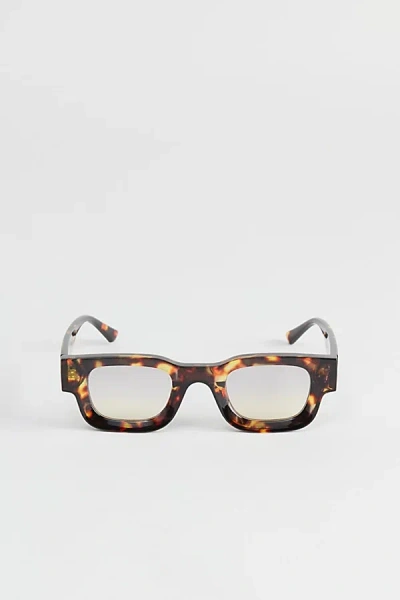 Urban Outfitters Reef Rectangle Sunglasses In Brown, Men's At  In Transparent