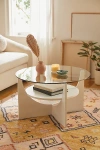 Urban Outfitters Reese Round Coffee Table In White At
