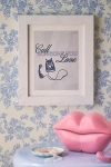 Urban Outfitters Refined Collective Call Someone You Love Art Print In White Wood Frame At