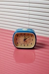 Urban Outfitters Retro Alarm Clock In Blue At