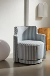 Urban Outfitters Rhea Swivel Lounge Chair In Sky At