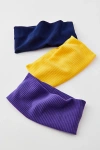 Urban Outfitters Ribbed Soft Headband In Tillandsia Purple, Women's At