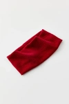 Urban Outfitters Ribbed Soft Headband In Zinfandel, Women's At