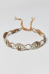 Urban Outfitters Riveted Cow Print Calf Hair Tie Belt In Cow Pony, Women's At  In Cow Pony