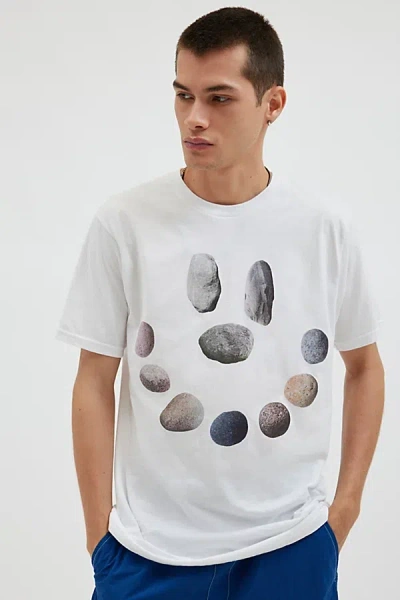Urban Outfitters Rock Smile Tee In White, Men's At