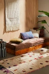 Urban Outfitters Rohini Velvet Daybed Cushion In Lavender At