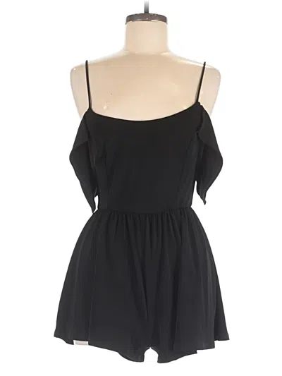Pre-owned Urban Outfitters Romper In Black