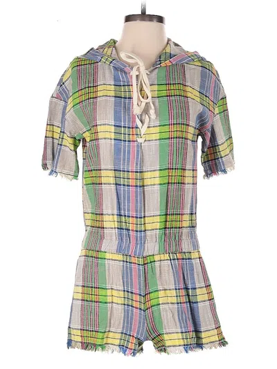 Pre-owned Urban Outfitters Romper In Blue