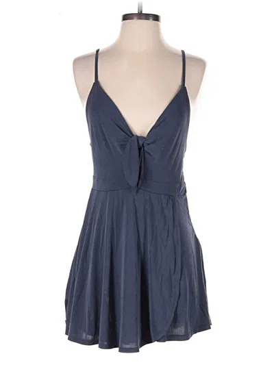 Pre-owned Urban Outfitters Romper In Blue