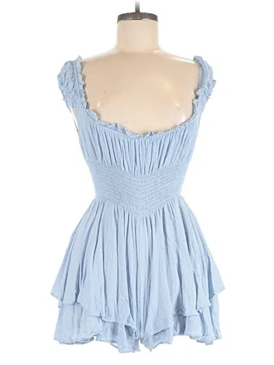 Pre-owned Urban Outfitters Romper In Blue