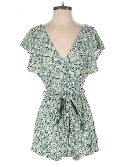Pre-owned Urban Outfitters Romper In Blue