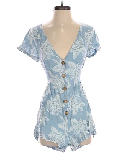 Pre-owned Urban Outfitters Romper In Blue