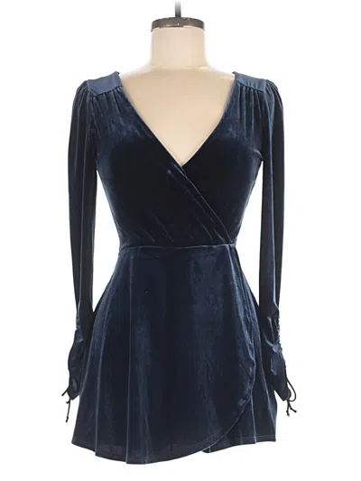 Pre-owned Urban Outfitters Romper In Blue