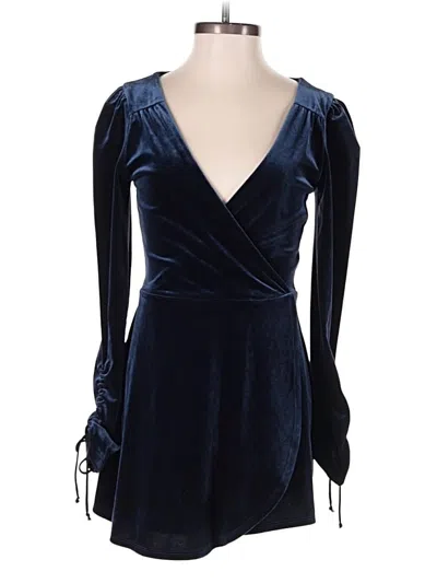 Pre-owned Urban Outfitters Romper In Blue
