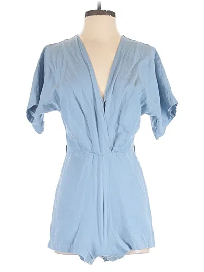 Pre-owned Urban Outfitters Romper In Blue